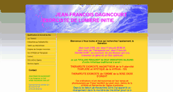 Desktop Screenshot of jeanfrancoisdagincourt.eu